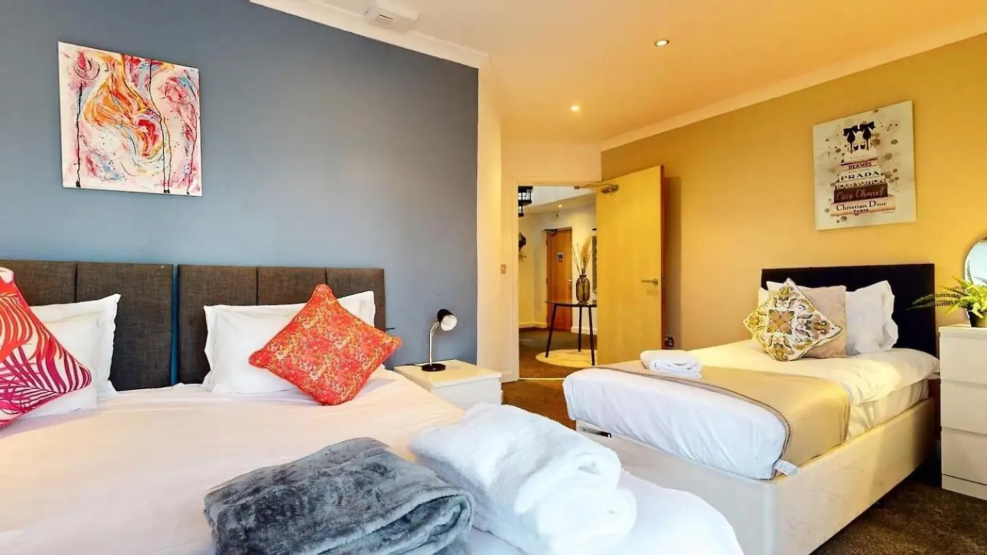 Apartment Central Cardiff Lux Penthouse W/Roof Terrace