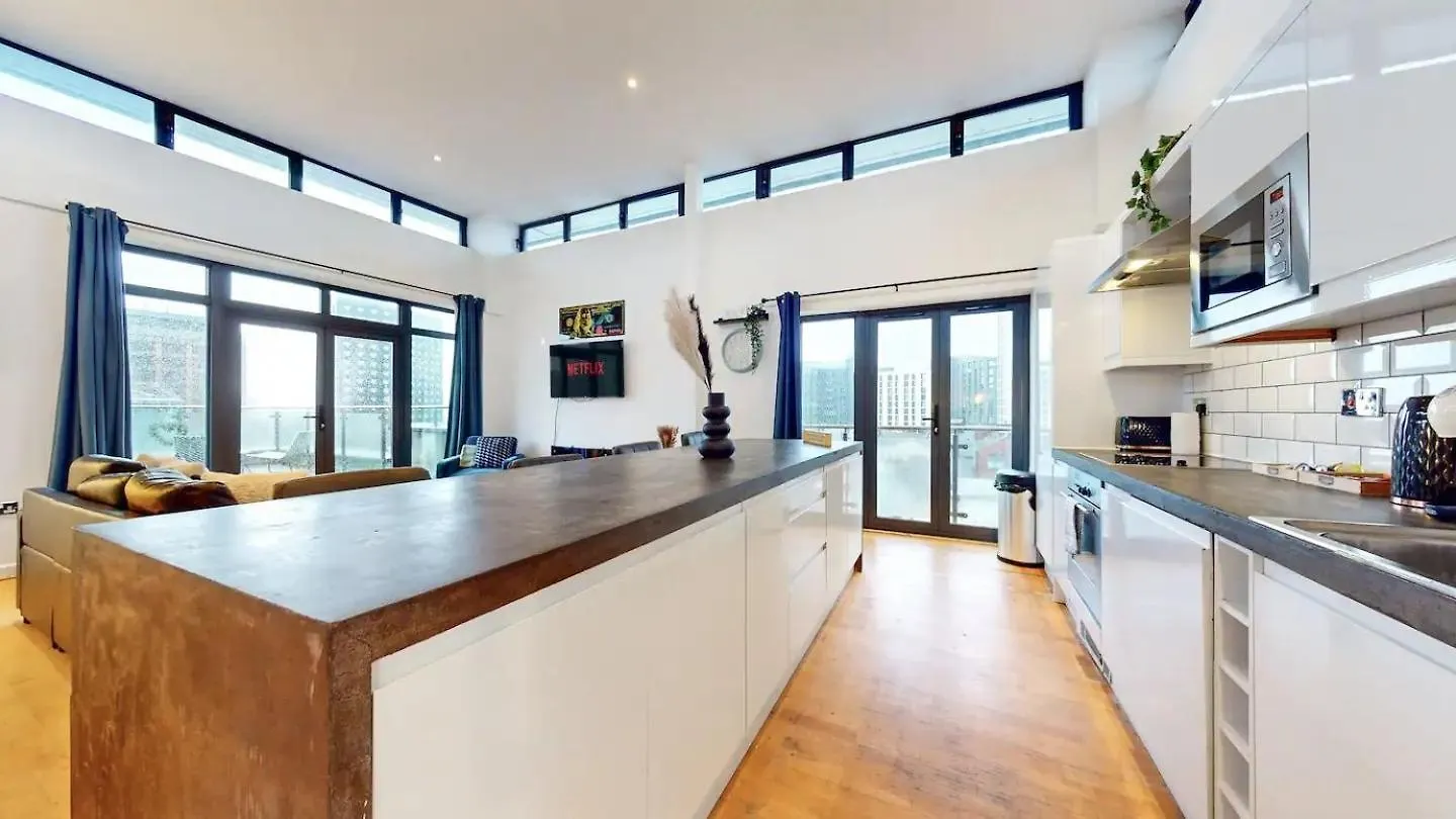 Apartment Central Cardiff Lux Penthouse W/Roof Terrace United Kingdom